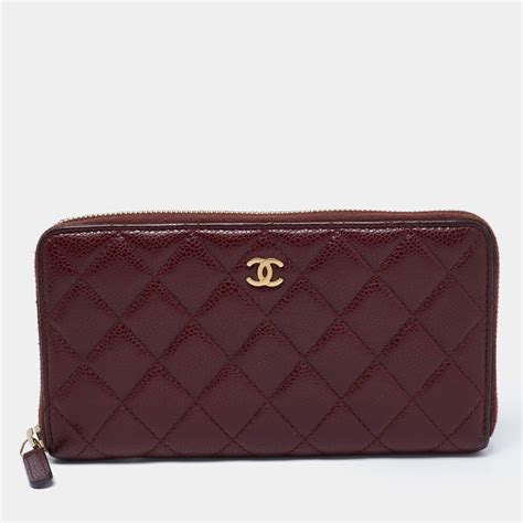 chanel red small wallet|chanel wallet collection.